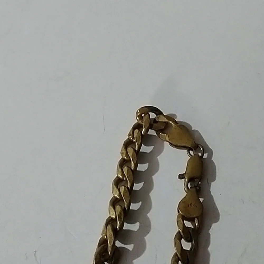 Vintage Gold Men’s Cuban Link Chain Necklace